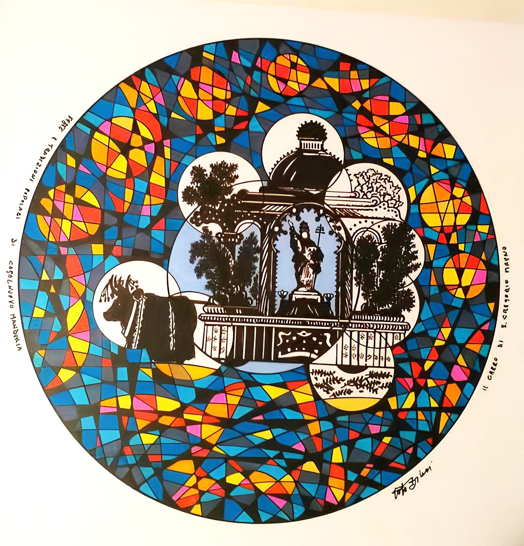 “Il carro di S. Gregorio” in un bozzetto artistico