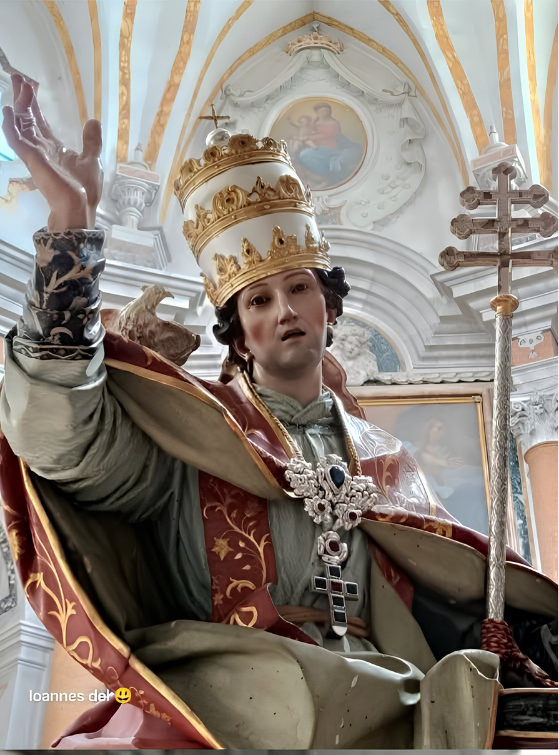 Curiosità d’archivio sulla statua di S. Gregorio